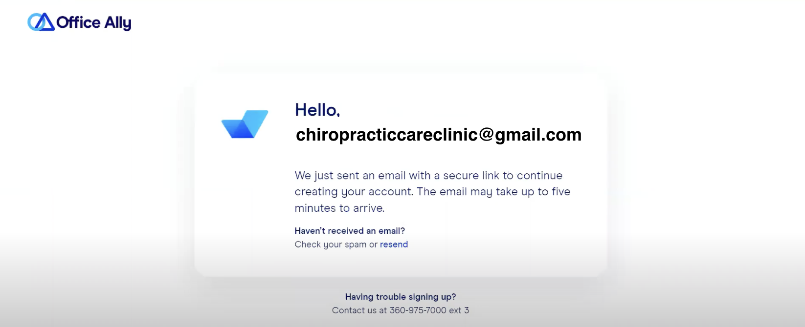Office Ally Enrollment and Account Setup Process