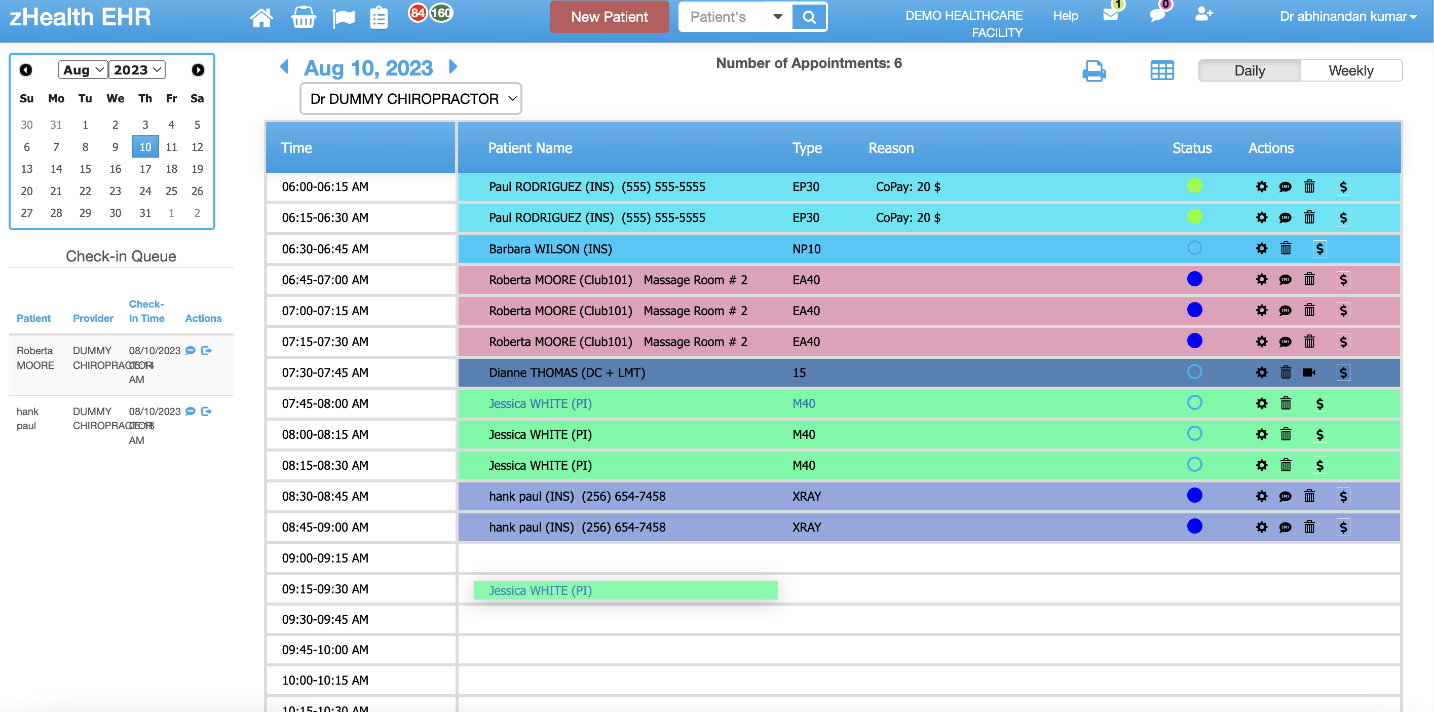 How to Move an Appointment